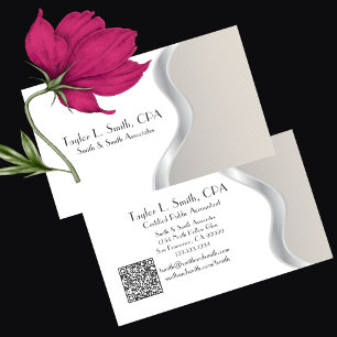 Modern Grey/Sand Design Minimalist Business Card