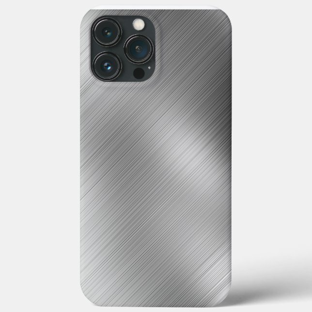 Modern Grey Texture Template Case-Mate iPhone Case (Back)