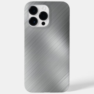Modern Grey Texture Template Case-Mate iPhone 14 Pro Max Case