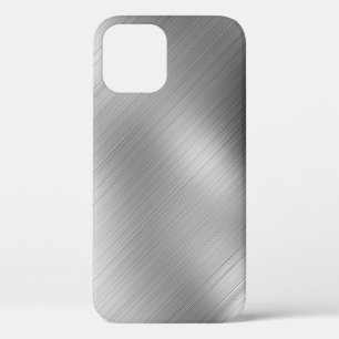 Modern Grey Texture Template iPhone 12 Case