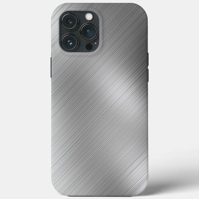 Modern Grey Texture Template Case-Mate iPhone Case (Back)