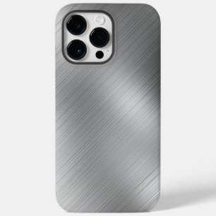 Modern Grey Texture Template Case-Mate iPhone 14 Pro Max Case