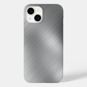 Modern Grey Texture Template Case-Mate iPhone 14 Case