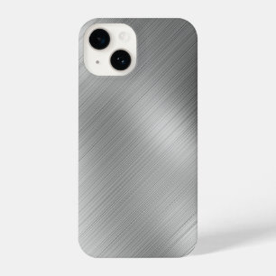 Modern Grey Texture Template iPhone 14 Case