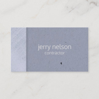 Modern Grey Textured Look Business Card