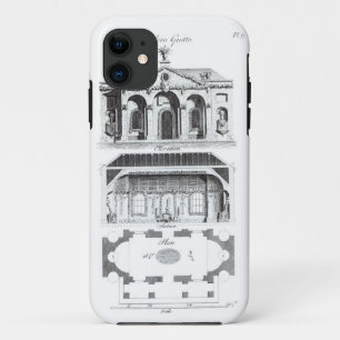 Modern Grotto, from 'Grotesque Architecture or Rur iPhone 11 Case