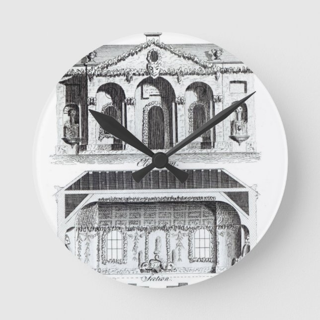 Modern Grotto, from 'Grotesque Architecture or Rur Round Clock (Front)