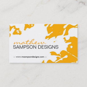 Modern Grunge Business Card