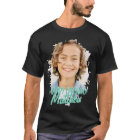 Modern Grunge Cool Custom Photo Birthday Greeting