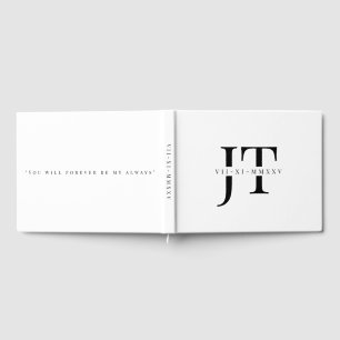 Modern guesstbook guest book