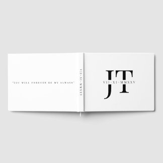 Modern guesstbook guest book