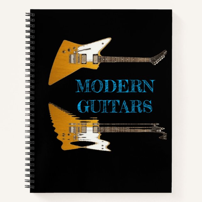 MODERN GUITARS  NOTEBOOK (Front)