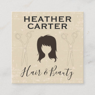 Modern Hair and Beauty Salon Appointment Card