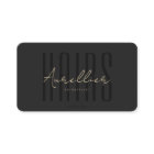 Modern Hair Beauty Salon Black Hairstylist 