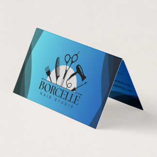 Modern Hair Salon Business Card Template
