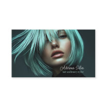 Modern Hair Salon Business Cards hairdresser