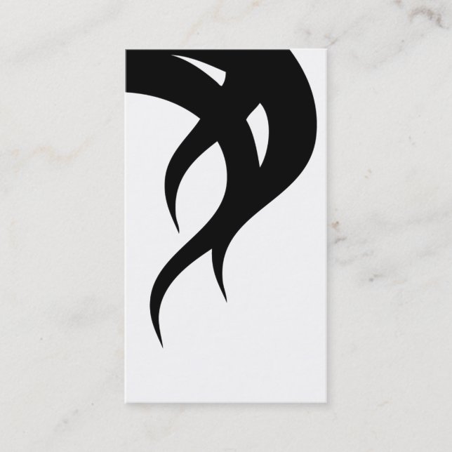 Modern Hair Stylist Business Card (Front)