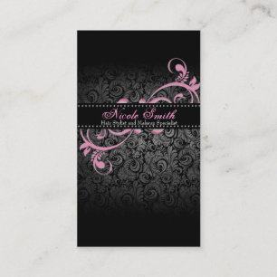 Modern Hair Stylist Business Card