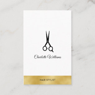 Modern hairdresser Business Card