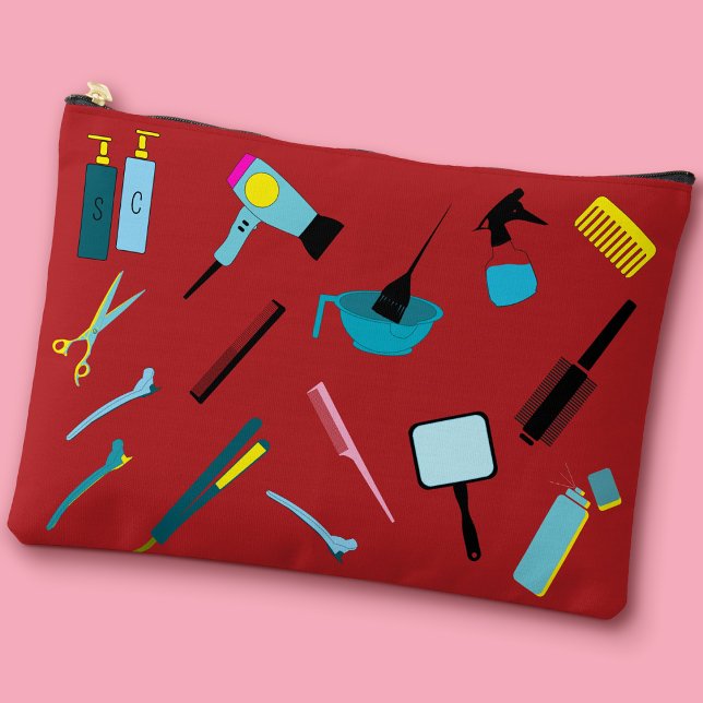 Modern Hairstylist Tools Kit Accessory Pouch (Hairstylist Pouch)