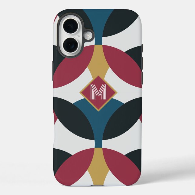 Modern Half Moons Case-Mate iPhone Case (Back)