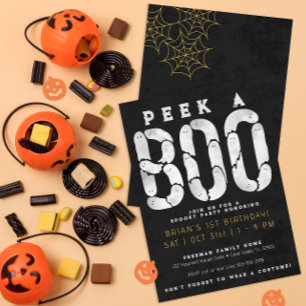 Modern Halloween Kids Costume Party Invitation