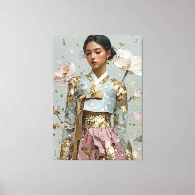 Modern Hanbok Art Print (Front)