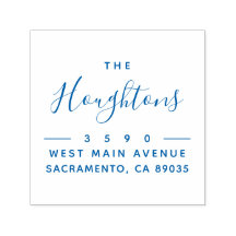 Modern Hand-written Name Return Address