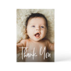 Modern Handlettering Custom Baby Shower Photo