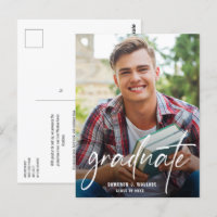 Modern Handlettering Script Graduate Photo 
