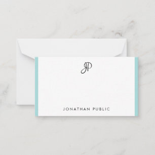 Modern Handwriting Monogram Template Minimalist