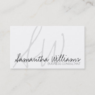 Modern Handwriting Professional Business Cards