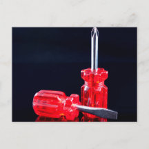 Modern Handyman Screwdrivers Tool Print