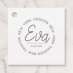 Modern Hang Tags, Clothing Label, Store Sale Favour Tags