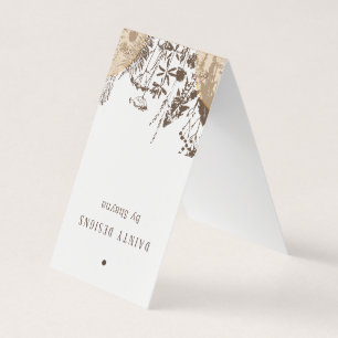Modern Hanging Bracelet Holder Folded Business Card