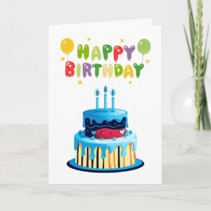 MODERN Happy Birthday Card