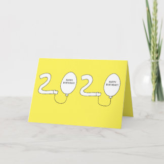 Modern Happy Birthday In 2020 Funny Birthday Card