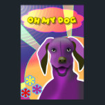 Modern Happy Dog Pop Art Colourful Happy Poster<br><div class="desc">This eye-catching pop art design of a happy dog makes a charming and fun addition to your wall. Suitable for adults and children, you can customise this poster to add text if you want. It's an ideal gift for anyone looking for a fun energetic vibe. Artist Jessica Reeta Barnaby, hellojessbee@gmail.com...</div>