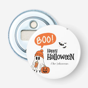 Modern Happy Halloween Bottle Opener