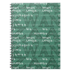 Modern Happy Kwanzaa Notebook