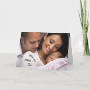 Modern Happy Mother's Day Photo Card