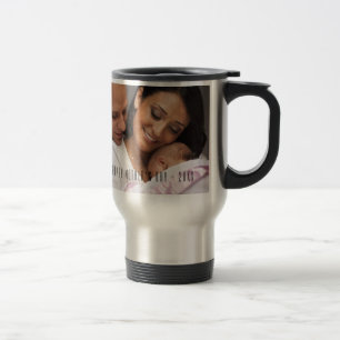 Modern Happy Mother's Day Photo Travel Mug