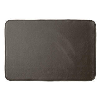Modern Heritage Solid Bark Brown Bath Mat