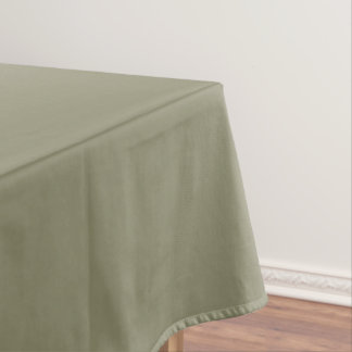 Modern Heritage Solid Deep Sage Tablecloth