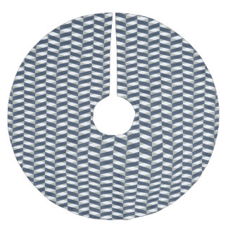 Modern Herringbone Tree Skirt