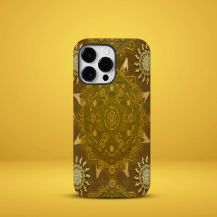 Modern Hexa Golden Ursidae Case-Mate iPhone 14 Pro Max Case