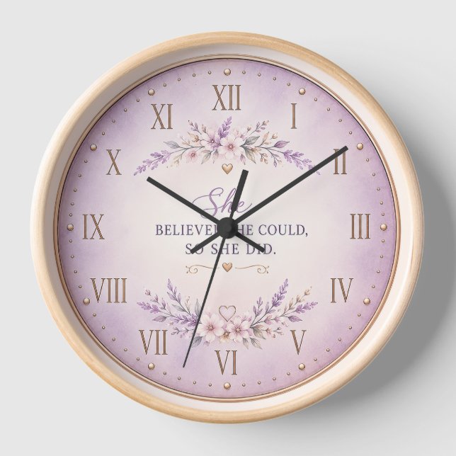 Modern High-Quality Wall Clock (Front)