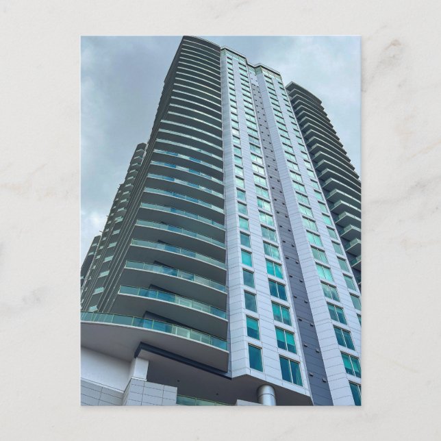 Modern High-Rise Building Postcard (Front)