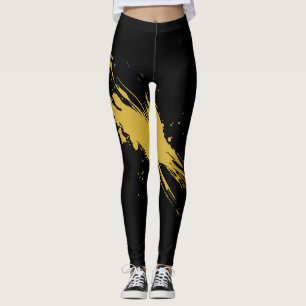 Modern High Waist Black Leggings Everyday Wear