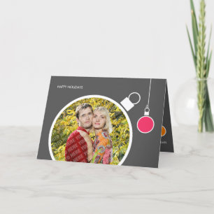 Modern Holiday Card Photo Template